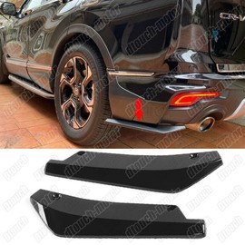 MTD For Honda CRV CR-V Rear Bumper Corner Diffuser Splitter Canard Apron Body Kit
