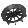 Kleiner Luftkompressor-Lüfterflügel 150-mm-Kunststoff-Luftkompressor-Lüfterflügel-Ersatz mit 14-mm-Wellenloch für Luftkompressor