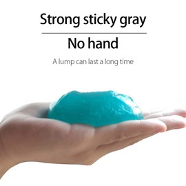 Car Cleaning Gel, 75g/2.6oz 1 Pack Car Detailing Tools, Universal Cleaning Kit for Car Keyboard Microphone Remote Control, Dust, Cookie Crumbs, Hair, Pet Fur, Household Cleaners