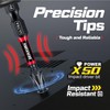 Geinxurn 66Pieces Impact Screwdriver Bits Set, Magnetic S2 Steel Phillips/Slotted/Square/Torx/Hex