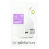 simplehuman Code G Custom Fit Drawstring Trash Bags in Dispenser
