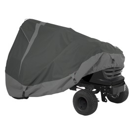 Classic Accessories Heavy-Duty Lawn Tractor Cover, Fits tractors with decks up to 54"