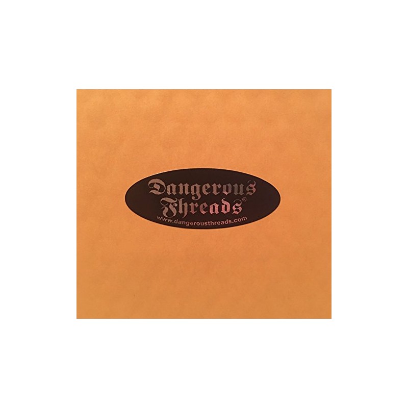 Dangerous Threads Biker Boot Chains Brown Topgrain Cowhide Leather Harness