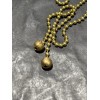 2 PCS Vintage Solid Brass 1/4” Ball with 8inch Brass
