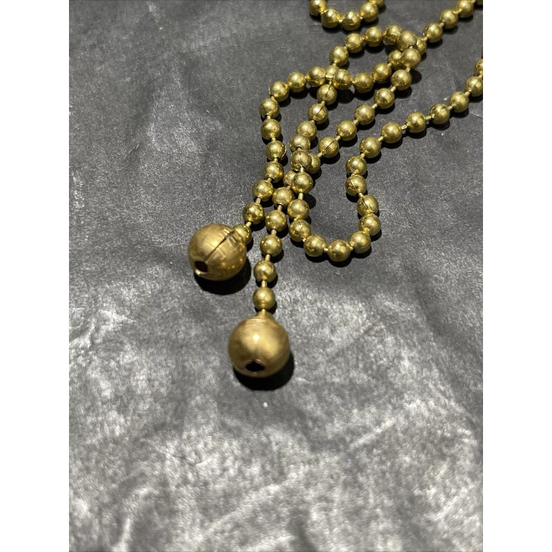 2 PCS Vintage Solid Brass 1/4” Ball with 8inch Brass