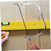 TEHAUX 1 Set Coping Saw with Wooden Handle Portable Hand