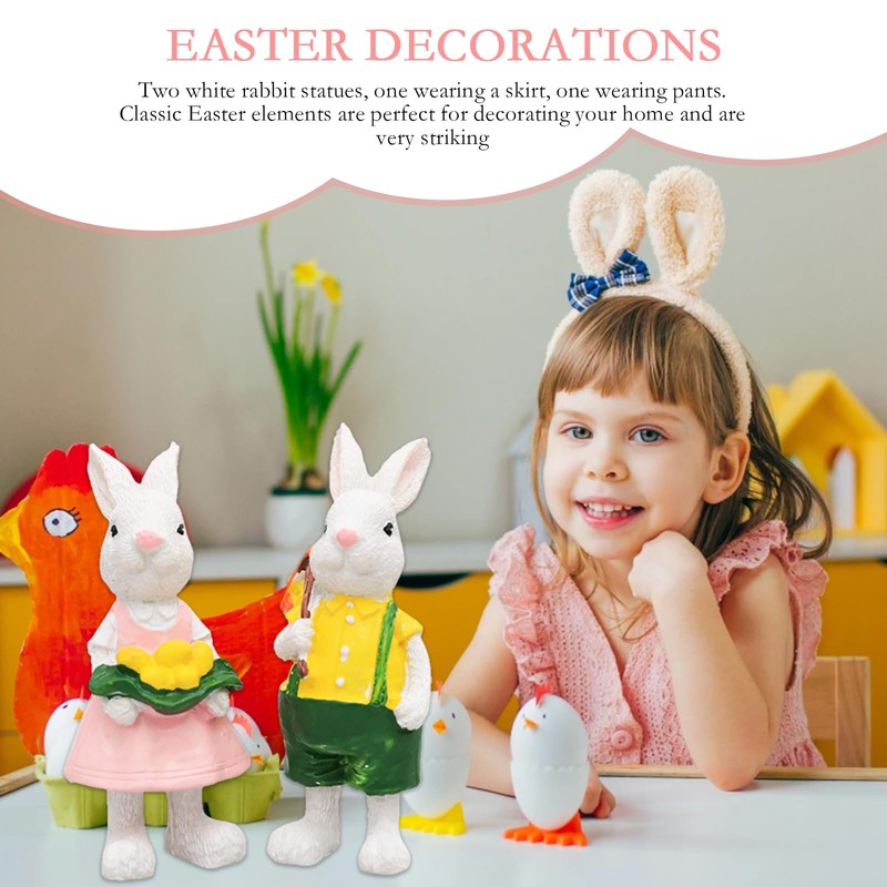 Easter Decoration - Easter Bunny Decoration, An Elegant Easter Bunny