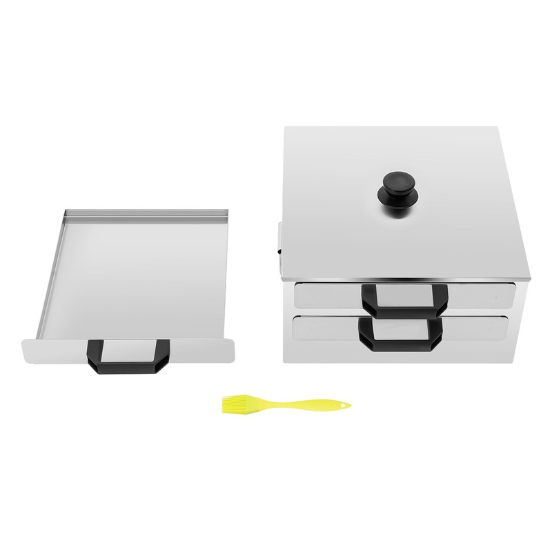 Double-tier Rice Noodle Rolls Machine, Chinese Stainless Steel Steamed Rice
