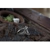 Windalf Alisa Women's Ring 14 mm Silver Ring Black Onyx