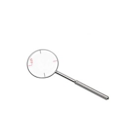 Healifty 2pcs Round Optical Cross Cylinder Tool Dioptres for Optical Instruments Diopter (0.25/0.5)