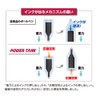 Uni Power Tank Ballpoint Pen - 0.7 mm - Black