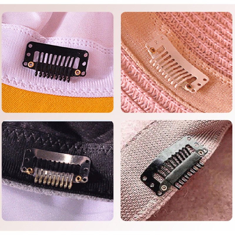 Dinghaole 30PCS Premium 32mm Alloy Hair Extension Clips - Salon-Grade