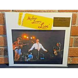 MODERN LOVERS - Live, Limited Import 180G YELLOW COLORED VINYL LP Foil #'d New!