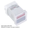 ProgrammableDelay Time Relay Timer 0.1S-99H 8-Pin DH48s s (24V AC/DC)