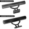 HUIOP Bike Handlebar Extender Aluminum Alloy Bike Handlebar Extension Bracket