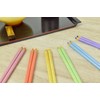 aoba Chopsticks Dishwasher Safe, Natural Wood Color Pencil Pretty Purple