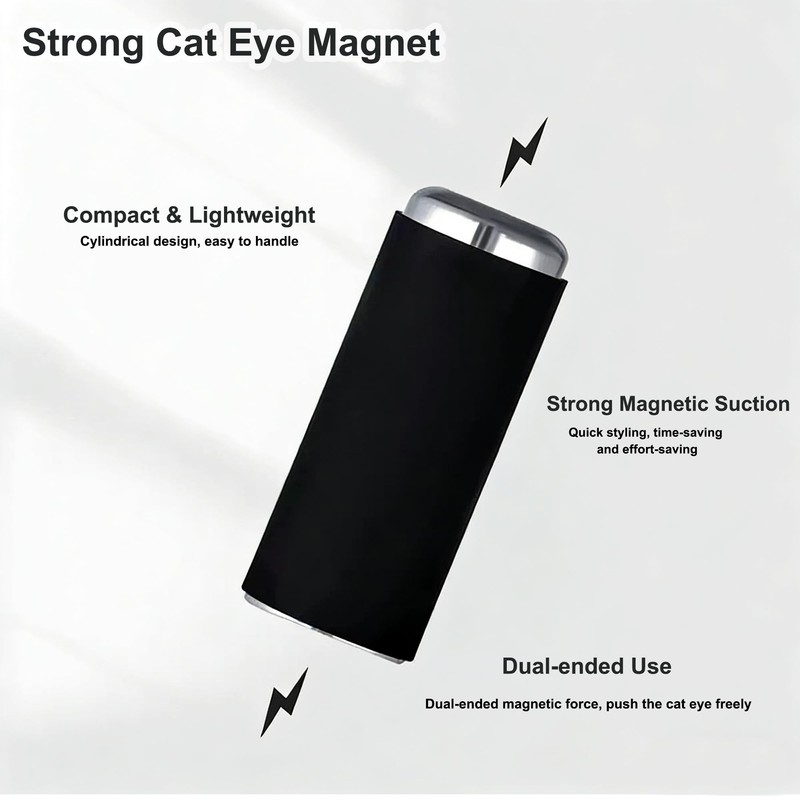 Cat Eye Magnet for Nails,8 PCS Cateye Magnets, Cat Eye