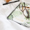 BAMBOOK Tropical Notebook - A5 - Squared, Reusable Notebook, Notepad,