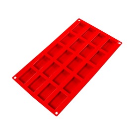 Fat Daddio's SMF-025 Silicone Bakeware 20-Cavity Financier (.68 oz)