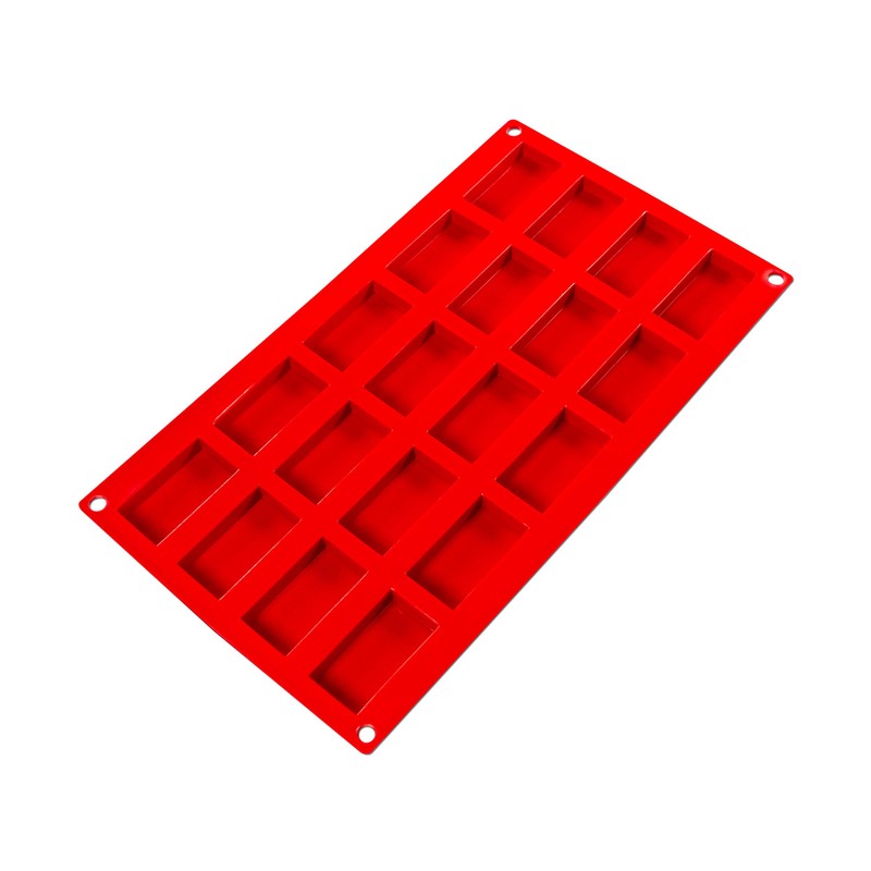 Fat Daddio's SMF-025 Silicone Bakeware 20-Cavity Financier (.68 oz)