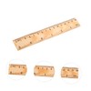 BESPORTBLE 20pcs Wooden Straight Edges Rulers for Boy Girl Durable