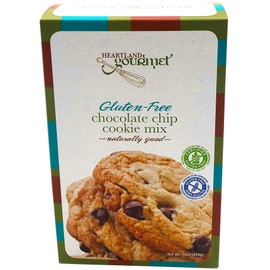 Heartland Gourmet - Gluten Free Chocolate Chip Cookie Mix - Soft and Chewy - Certified Gluten Free - All Purpose - Safe for Celiac Diet