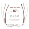 FEIVSN 3-Pack Rimless Reading Glasses For Women, Lightweight Spring Hinge
