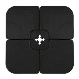 Heavy-Duty Water Weight Base for Large Folding Parasols Water Weight Base (Black)