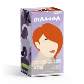 Oiamiga Tangerine Permanent Hair Colour with Natural Ingredients 120 ml