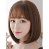 [morningplace] Choose Color Neat Bob Wig with Net Smooth Straight