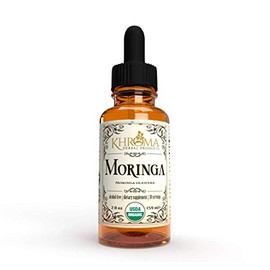Organic Moringa - 2 oz Liquid in a Glass Bottle - 30 Servings - by Khroma Herbal products