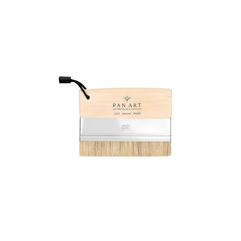 Pan Art Paddle Brush Natural Bristle No.150 Oil 1 Piece