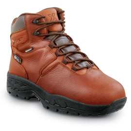 SR Max Nash, Men's, Brown, Steel Toe, EH, WP, Mt, Max TRAX, Slip Resistant, Hiker, Work Boot (14.0 M)