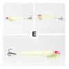 5 Pcs Jigs Luminosos 60g Señuelos Pescar Grante Lance Largo