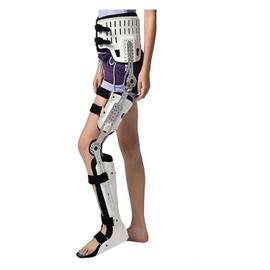 Soporte de fijación ajustable para la articulación de la cadera, cómoda ortesis para la cadera, rodilla, tobillo, pie, soporte portátil, con bisagras 