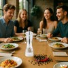 IPEA Macinapepe Manuale Trasparente per Pepe, Peperoncino e Sale -