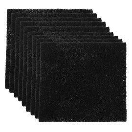 SUPVOX 9Pcs Activated Charcoal Cat Litter Deodorizer Filters Replacement Pads for Odor Control Litter Boxes Compatible with Standard Cat Toilets and Odor