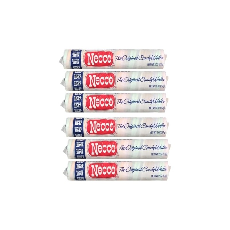 Wafers Rolls Classic Assorted Original Candy Wafers 2 oz Each