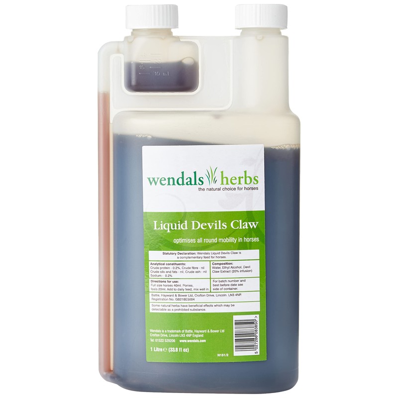 Wendals Liquid Devils Claw - 1 litre