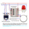 PID Temperature Controller 72x72mm Digital Display Intelligent Thermostat AC 100‑240V