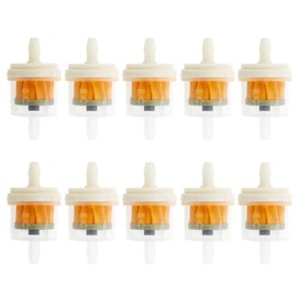 10 Stücke Benzinfilter,otorrad benzinfilter mofa,Kraftstofffilter universal,Motorrad Gas Kraftstofffilter,Motorradgasfilter,Filter für Rasenmäher Motorrad Roller Mofa