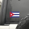 TUKIMA 2-Pack Cuba Flag Decal | 5x5 Inches | Premium