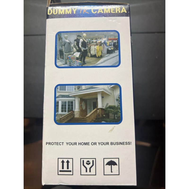 Realistic Dummy IR Camera Realistic Looking With Flashing Red Light