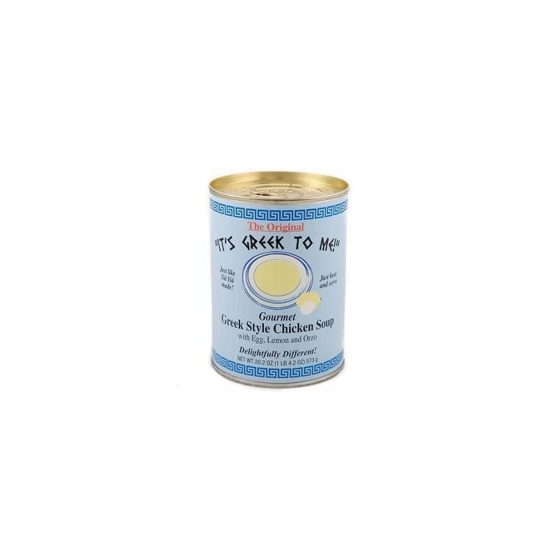 It's Greek To Me Chicken Soup, Greek Style, 20.2 Ounce