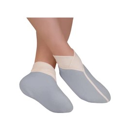 wobera Angora Foot Warmer with Wide Entry for Pressure Sensitive Feet (Size: 3 (41-43), Colour: Light Blue)