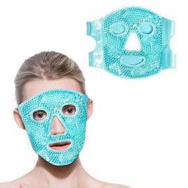 1 Piece Cooling Mask, Cooling Eye Mask, Reusable Face Mask, Warming Eye Mask, Eye Cooling Mask, Face Mask for Women, Gel Mask