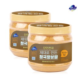 Donggang Maru (현대Hmall)영월농협 동강마루 청국장분말 500gx2통 (Hyundai Hmall) Yeongwol Agricultural Cooperative Donggangmaru Cheonggukjang Powder 500g x 2 Cans