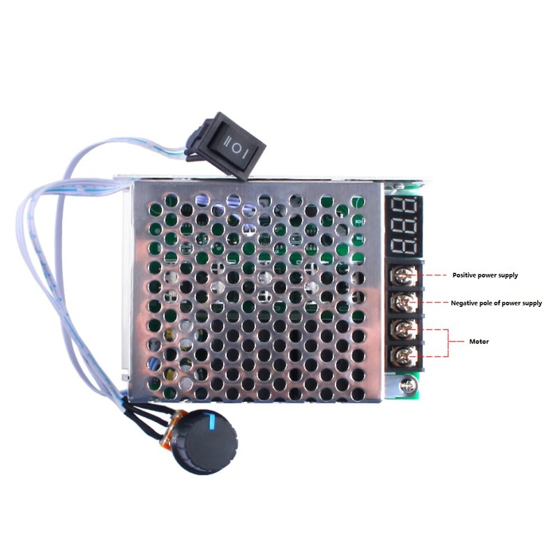 Fasizi 10V-55V 12V 24V 36V 40A DC Motor Speed Controller