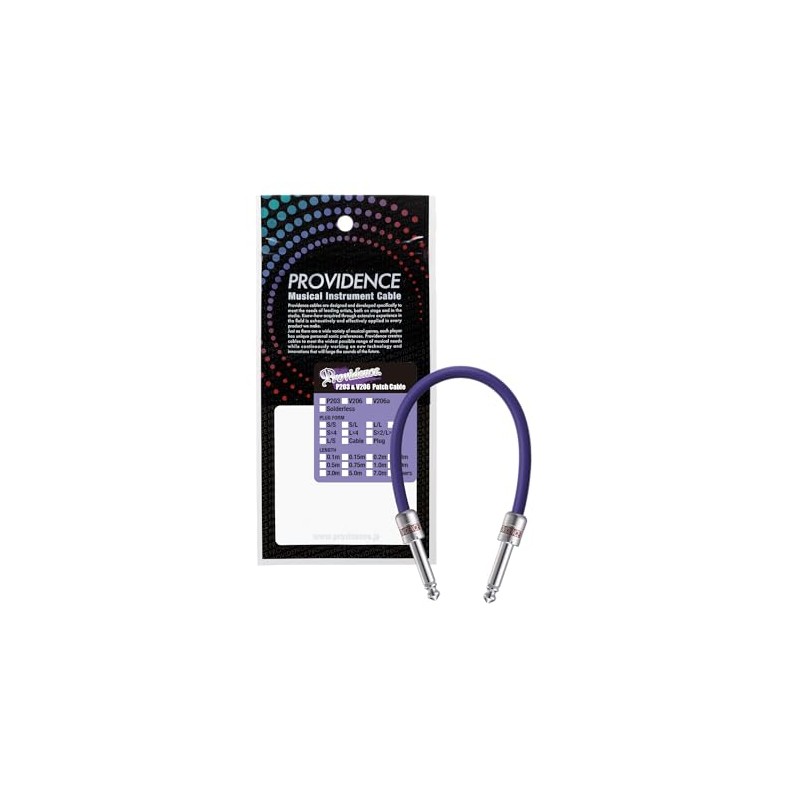 Providence P203 P203 20cm S/S (Straight/Straight) Plug