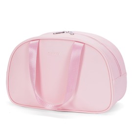 Full Size Toiletry Bag Large Wash Bag Cosmetic Bag Travel Makeup Bag Organizer for Women (Pink)